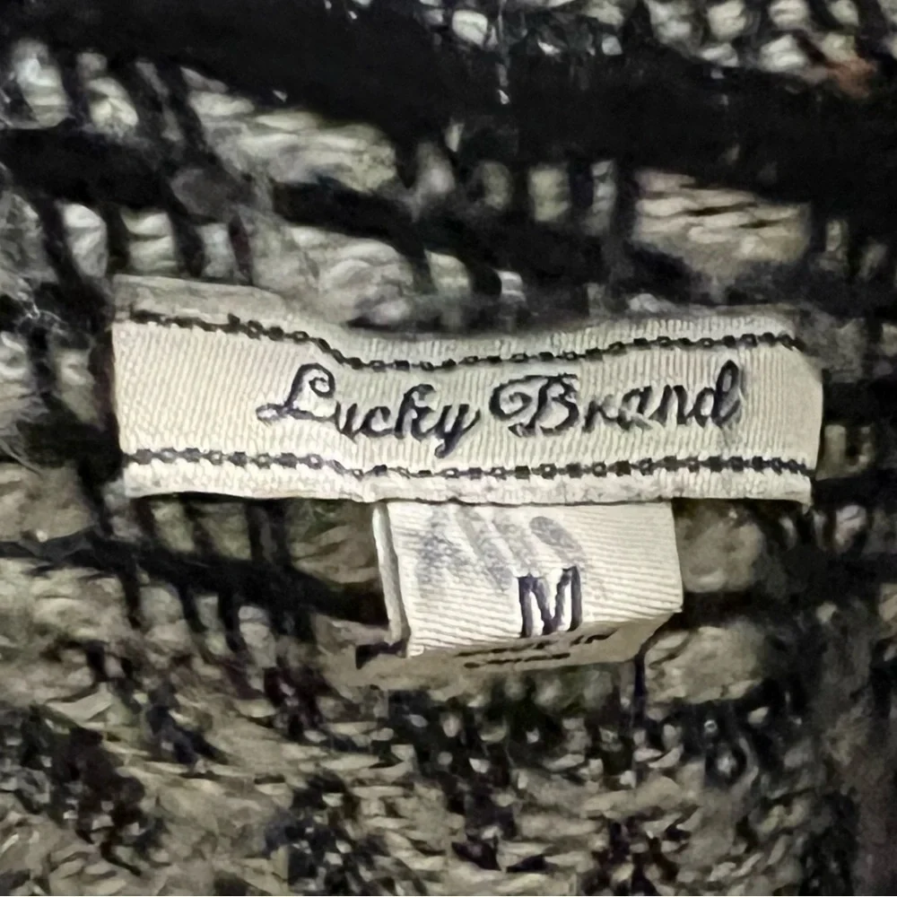 Lucky Brand Cardigan Coat - Size M - with pockets!